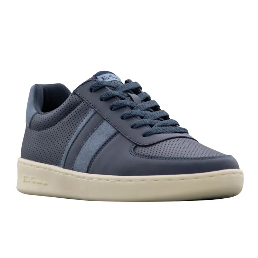 Ben Sherman Men's Sneaker, Navy, US Size 10.5